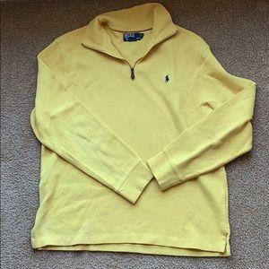 Men’s large Ralph Lauren polo pull over sweater